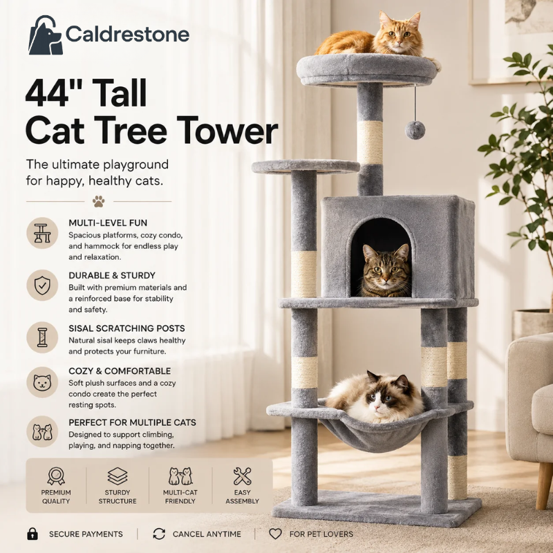 Caldrestone Cat Tree Tower