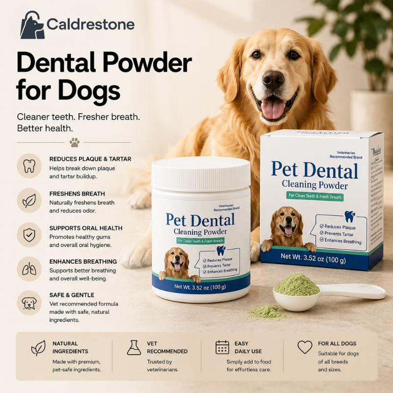 Caldrestone Dental Powder For Dogs