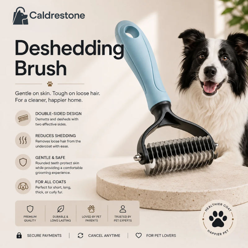 Caldrestone Deshedding Brush