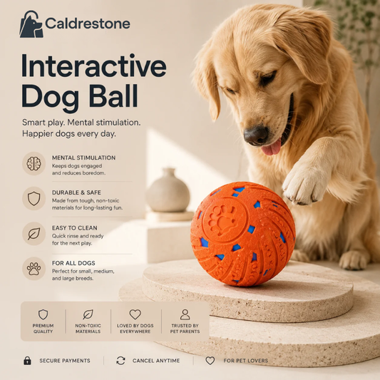 Caldrestone Interactive Dog Ball